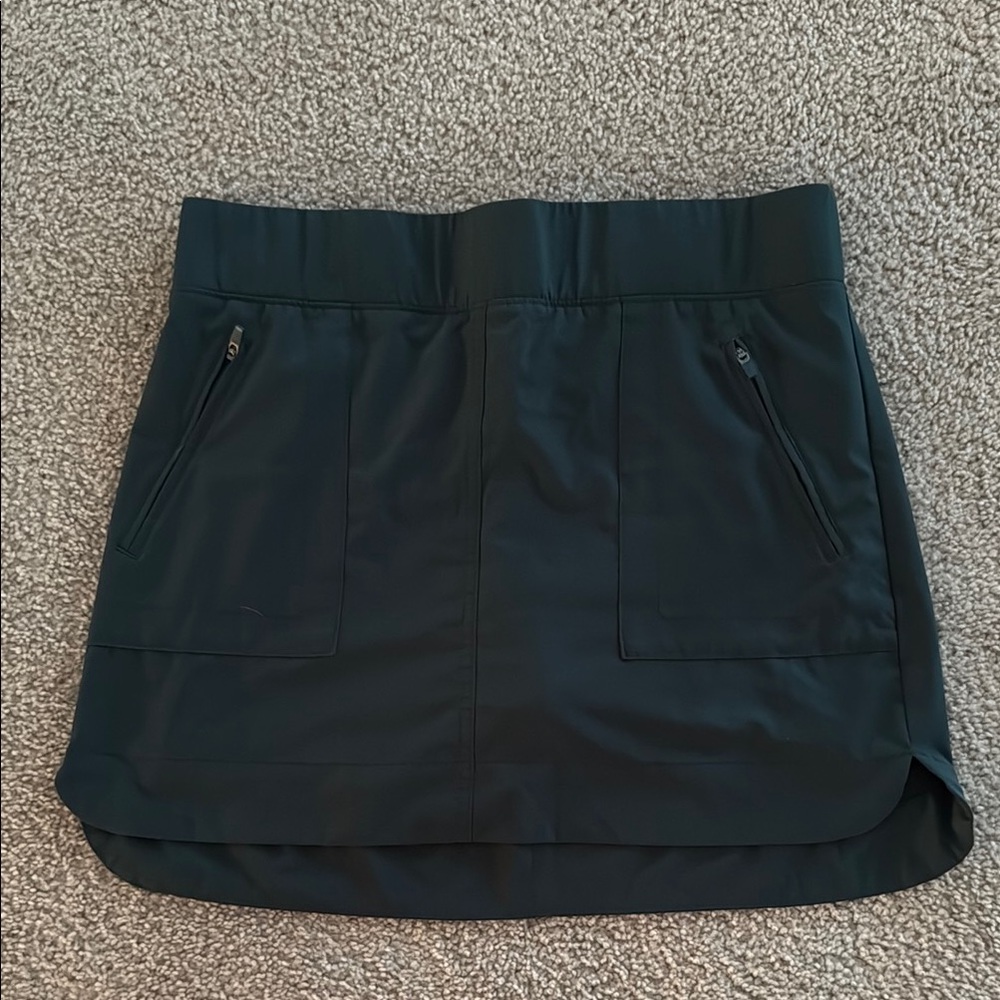Kyodan Green Mini Cargo Skirt for Work